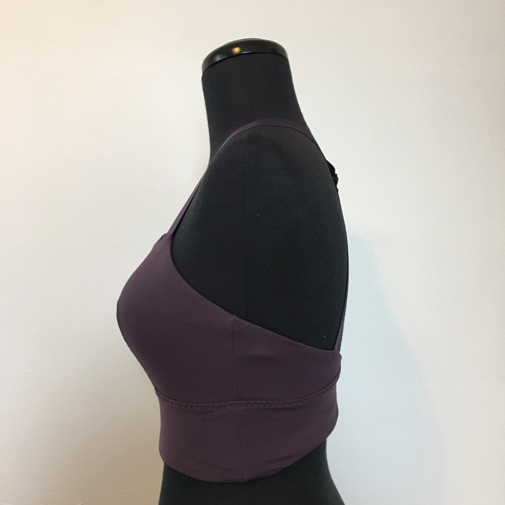 Athleta Lotus Sports Bra in Plum, S - Picture 4 of 11